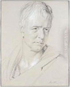 A Folio Of Portrait Drawings by Agostino Aglio