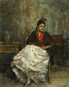 Gitana En Un Interior