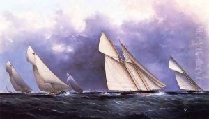 The Yacht Race I by James E. Buttersworth