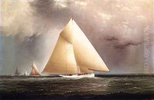 The Sloop 'Galatea' by James E. Buttersworth