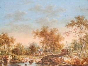 Bandits Shooting At Travellers