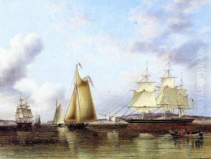 The 'N.B.Palmer' at Anchor off Staten Island