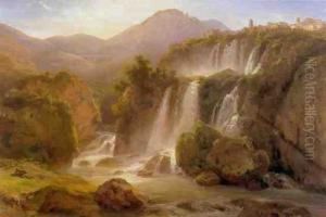 View Of The Falls At Tivoli