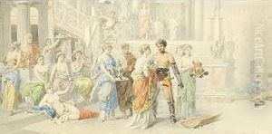 Scena Allegorica by Tito Agujari