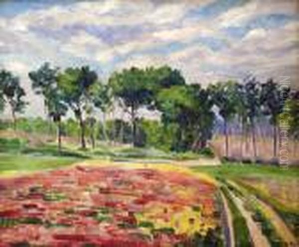 Paysage Aux Grands Arbres - view 1