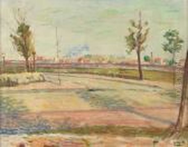 Paysage Aux Toits Rouges - view 1