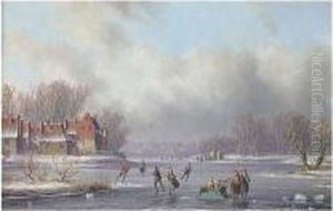 Skating On The Lake