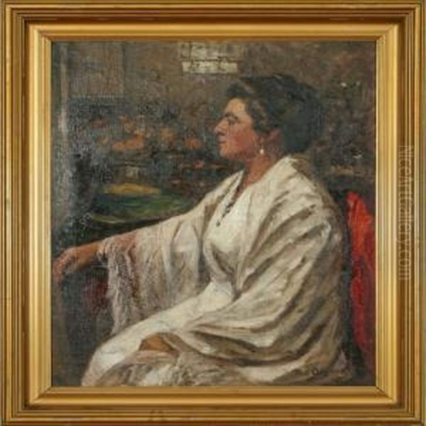 Interior With A Woman - view 1