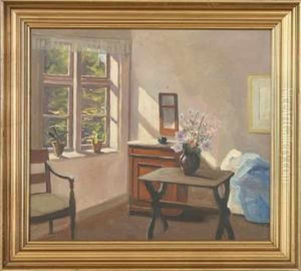Interior. Signed Chr. Aigens - view 1