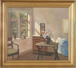Interior. Signed Chr. Aigens by Christian Aigens
