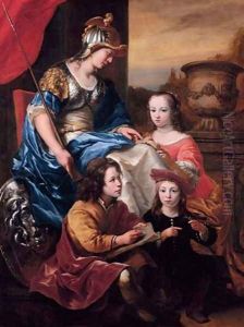 Portrait of a family, an allegory of Education