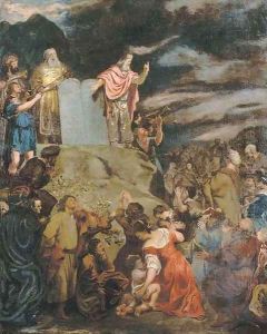 Moses with the Tablets of the Law