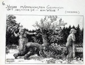 Unsre Mannlichsten Gedanken, Oft Zerstorte Sie - Ein Weib by Richard Aigner