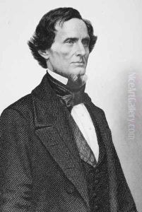 Portrait of Jefferson Davis by Mathew Brady