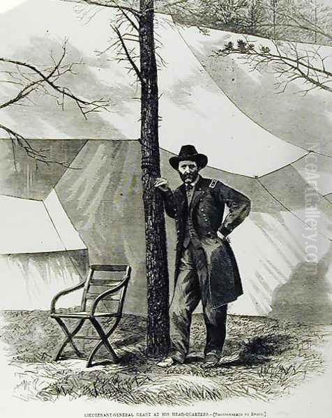 Lieutenant General Ulysses S. Grant, at his Head-Quarters - view 1