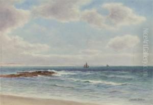 Off The Mary Coast (illustrated); And Clawsey Beach, Port St, Mary, Isle Of Man