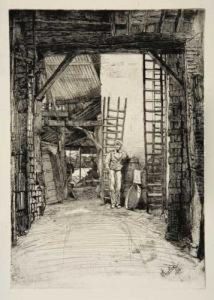 The Lime-burner by James Abbott McNeill Whistler