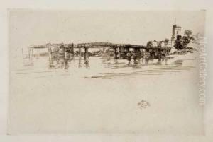 The Little Putney, No. 1 by James Abbott McNeill Whistler