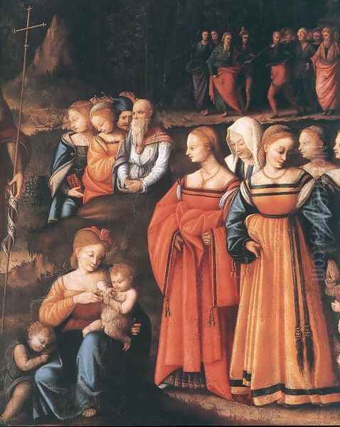 The Preaching Of Saint John The Baptist (detail) 1520 - view 1