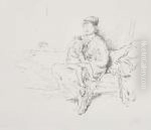 Mother And Child, No. 2 by James Abbott McNeill Whistler