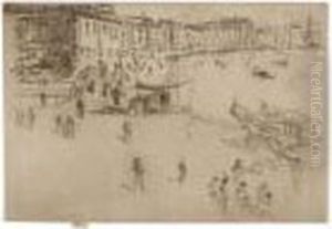 The Riva, No. 2 by James Abbott McNeill Whistler