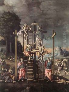 Deposition c. 1518 by Francesco Ubertini Bacchiacca II