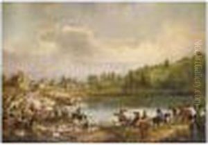 Les Bois De Meudon Ou Le Passage by Eugene Antoine Aizelin