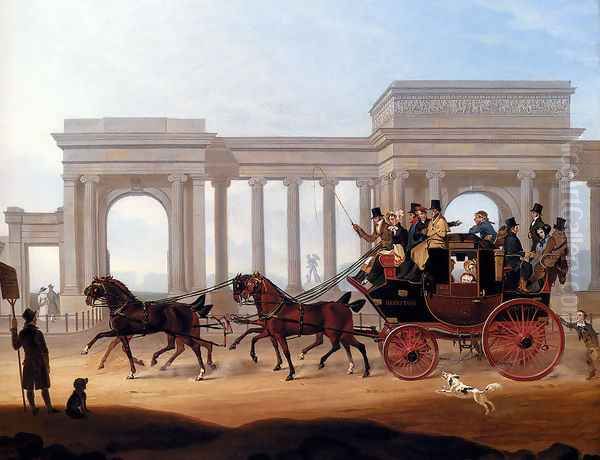 The Defiance Coach At Hyde Park Corner - view 1