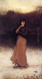 A Wintry Contemplation by George Henry Boughton