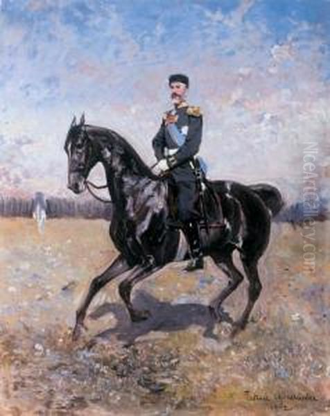 Portret Konny Wielkiego Ksiecia
Mikolaja Mikolajewicza Romanowa, Generala Adiutanta Cesarza Rosji
Mikolaja Ii Romanowa, 1902 R. - view 1