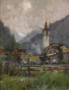 Gressoney La Trinite by Lidio Ajmone