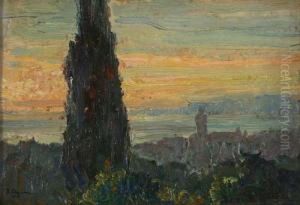 Il Cipresso by Lidio Ajmone