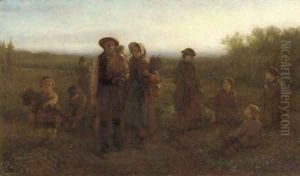 Hop Pickers by George Henry Boughton