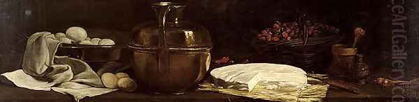 Still Life with Brie, 1863 - view 1