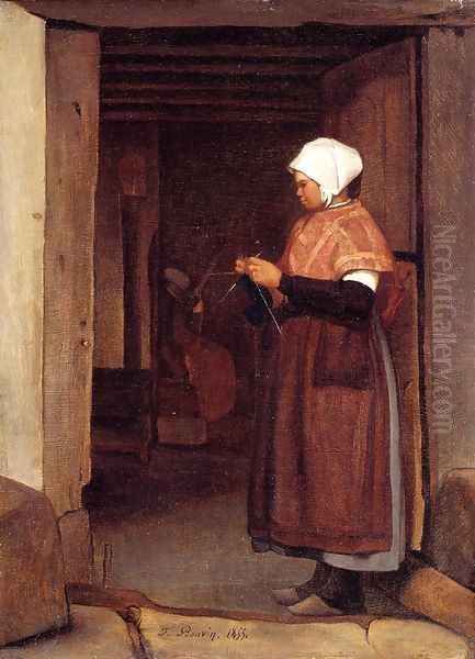 Peasant Knitting - view 1