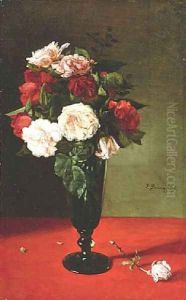 Roses in a Vase 1878 Roses in a Vase 1878