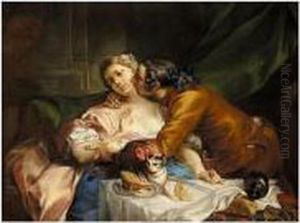 The Stolen Kiss by Jean Alaux