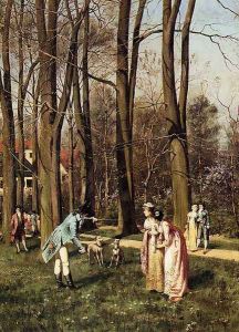 Treniren Die Hunde Der Koniglichen Familie