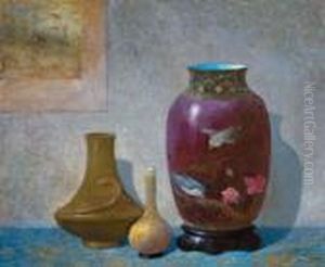 Plum Colored Cloisonne