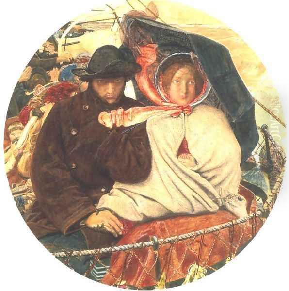 The Last of England 1852-55 by Ford Madox Brown