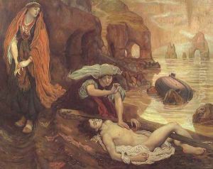 The Finding of Don Juan by Haidee, 1878 by Ford Madox Brown