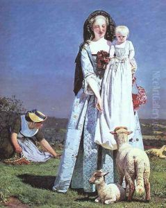 The Pretty Baa-Lambs 1852 by Ford Madox Brown