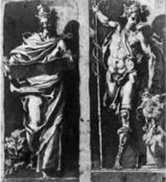 Deux Etudes De Figures: - view 1