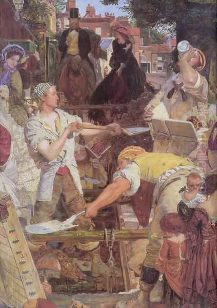 Ford Madix Work Detail by Ford Madox Brown