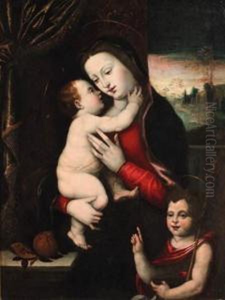 The Madonna And Child With The Infant Saint John The Baptist - view 1