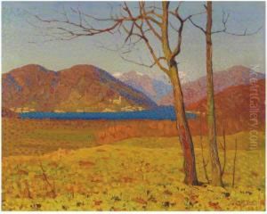 Veduta Del Lago by Oreste Albertini