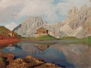 Il Lago Negrelli by Oreste Albertini