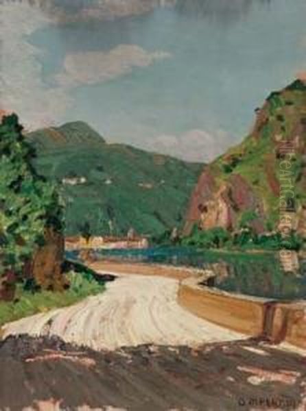 La Stretta Di Lovena (lago Di Lugano) - view 1