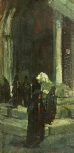 Nel Chiostro by Gino Albieri