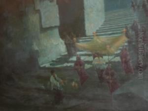 Processione Notturna by Gino Albieri